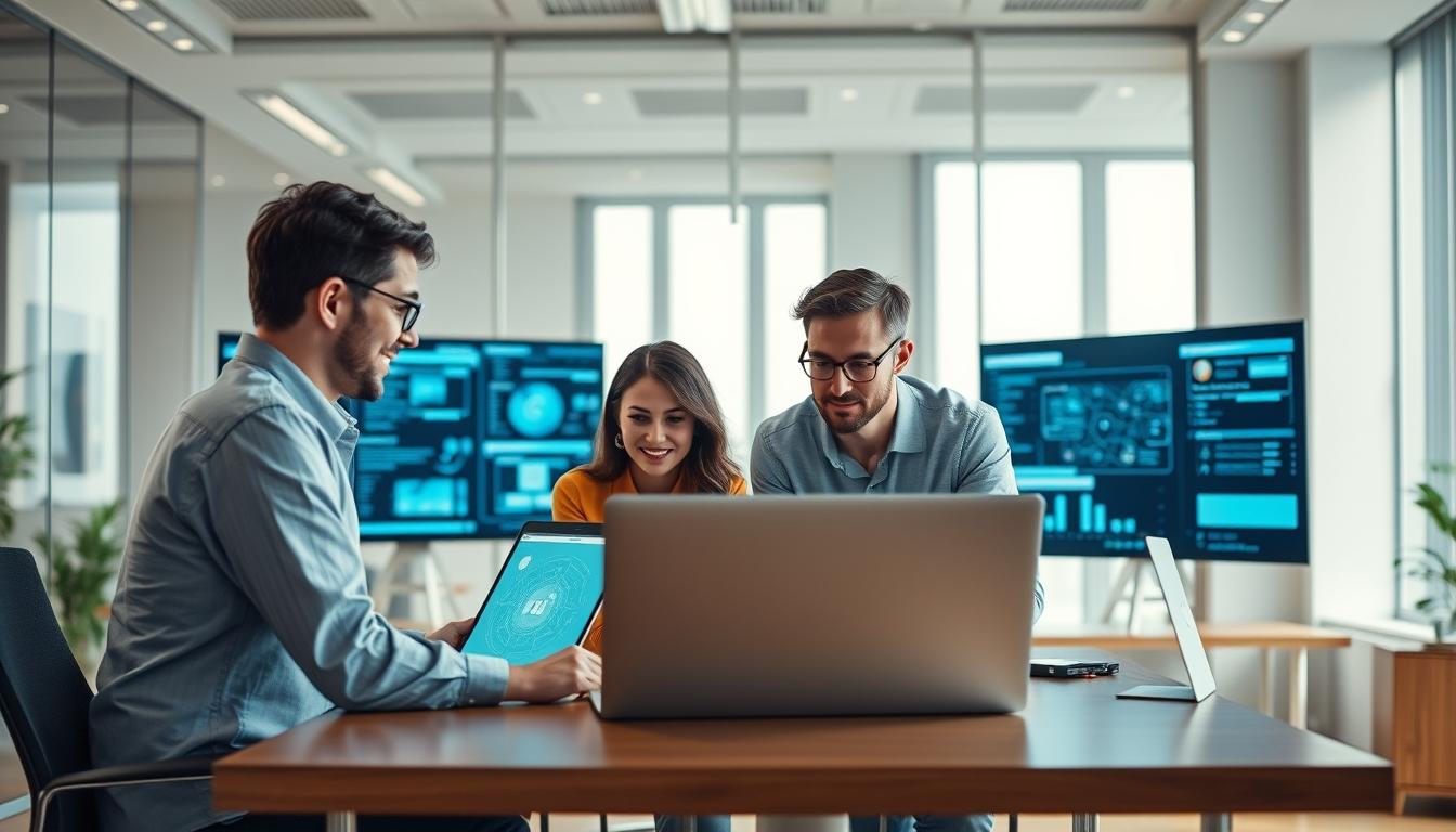 Business software planning meeting